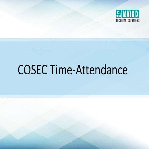 COSEC TIME-ATTENDANCE