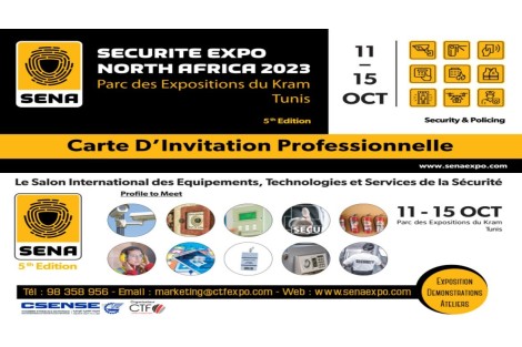 ST3S participe au SENA 2023 - SECURITY EXPO North Africa